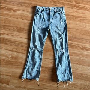Awesome Mother Denim The Hustler Ankle Chew in Drinking by the Pool - Sz 32